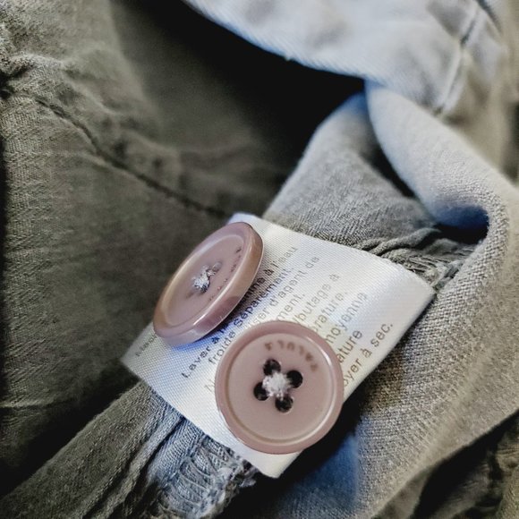 ARITZIA TALULA Cotton Grey Shorts - Picture 8 of 10